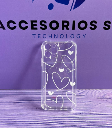 FORRO IPHONE 12 PRO TP TARJETERO
