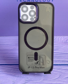 FORRO IPHONE 13 PRO MAX AHUMADO MORADO