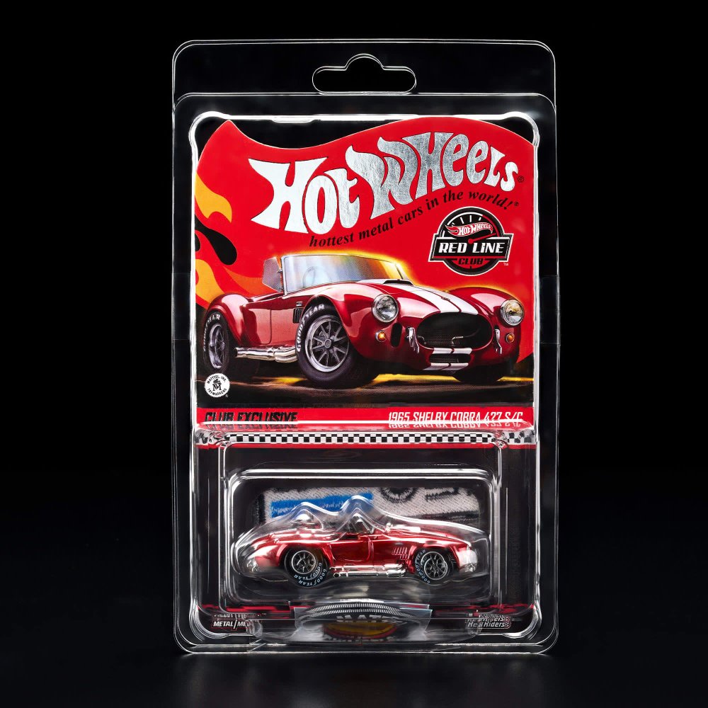 HOT WHEELS RLC EXCLUSIVE MEMBERSHIP CAR 1965 SHELBY COBRA 427 S/C