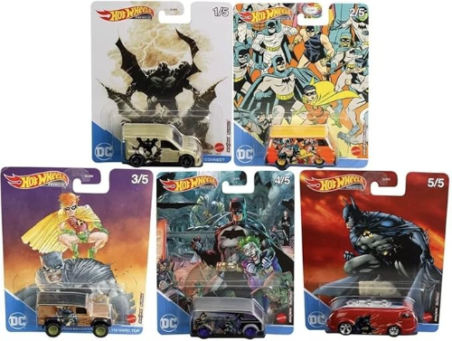 HOT WHEELS PREMIUM POP CULTURE DC BATMAN COMICS