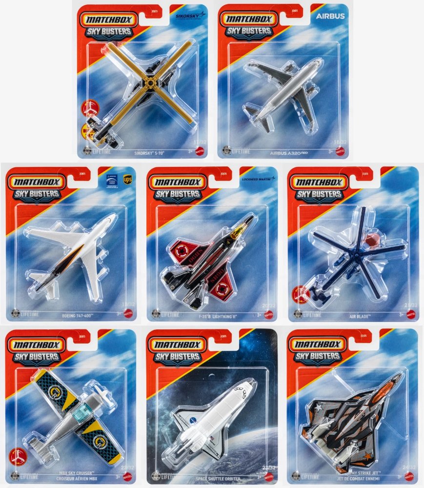 MATCHBOX 2026 SKYBUSTERS FACTORY