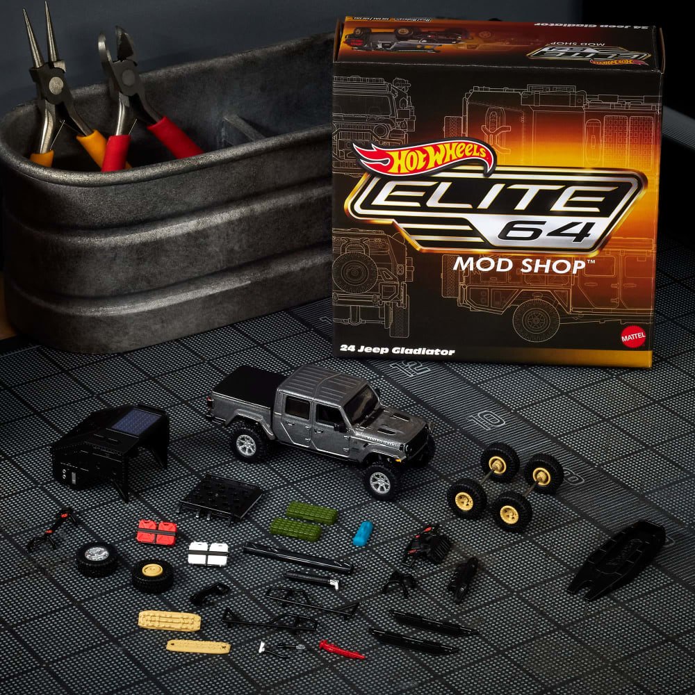 HOT WHEELS ELITE 64 MOD SHOP ’24 JEEP GLADIATOR