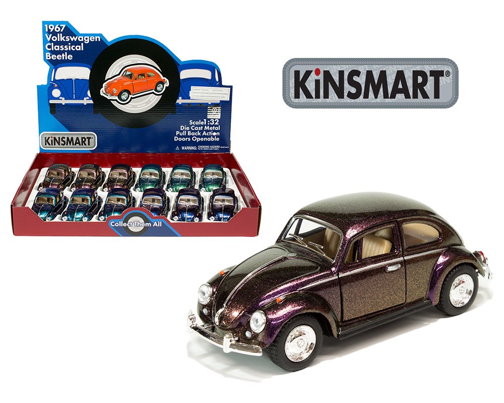 KINSMART 1:32 VOLKSWAGEN BEETLE CLÁSICO DE 1967