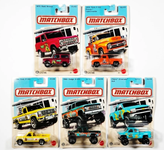 MATCHBOX 2026 THEME ASSORTMENT TRUCK SERIES WALMART EXCLUSIVE FACTORY SEALED CASE P