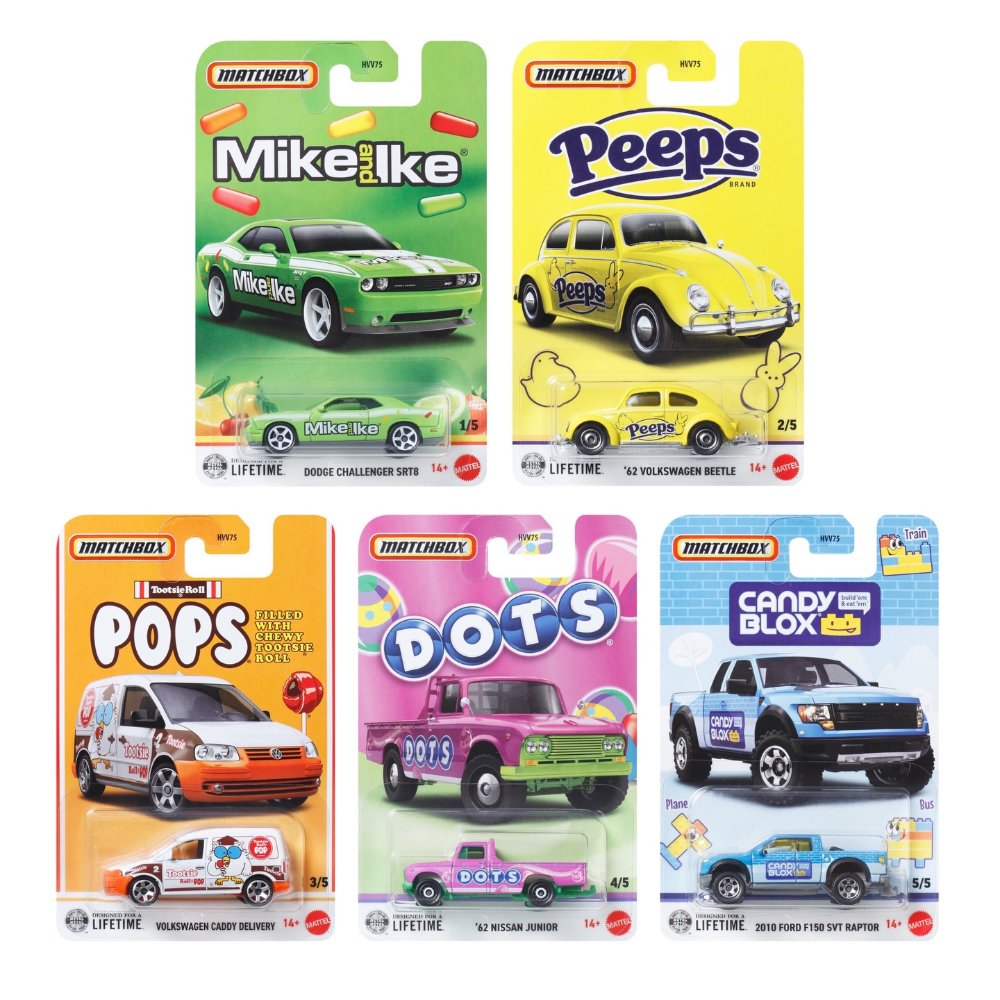 MATCHBOX 2026 CANDY ASSORTMENT FACTORY SEALED CASE E