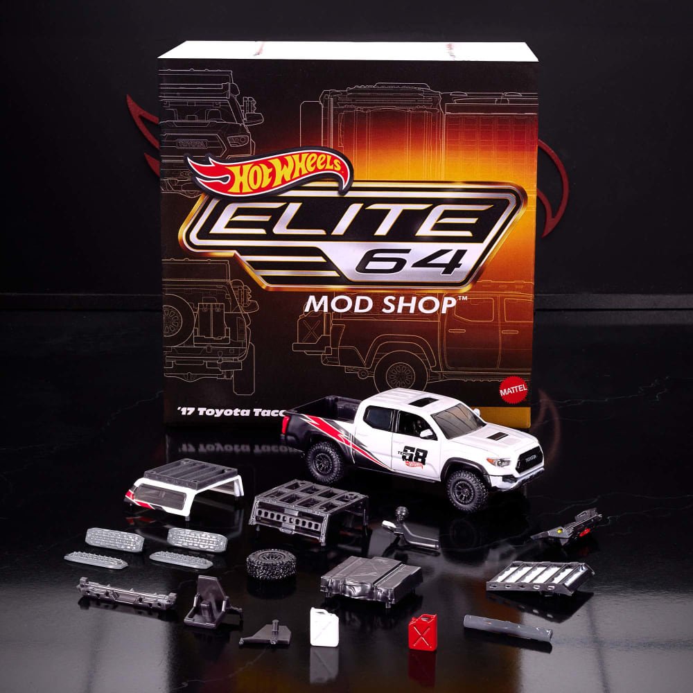 HOT WHEELS ELITE 64 MOD SHOP '17 TOYOTA TACOMA