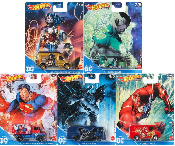 HOT WHEELS 2021 POP CULTURE DC COMICS FACTORY SEALED