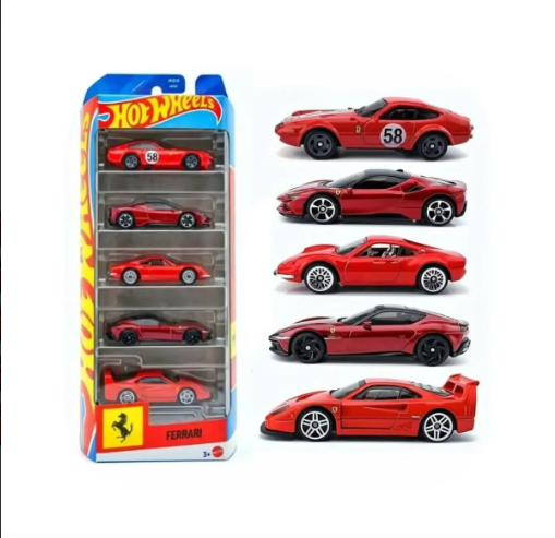 HOT WHEELS 2026 FERRARI 5-PACK