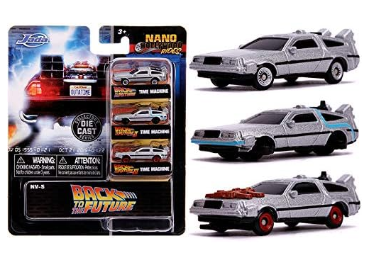 JADA 1.65 PACK DE 3 REGRESO AL FUTURO – NANO – HOLLYWOOD RIDES
