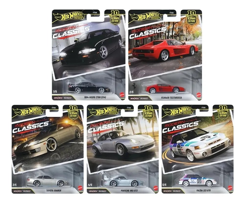 HOT WHEELS CAR CULTURE MODERN CLASSICS