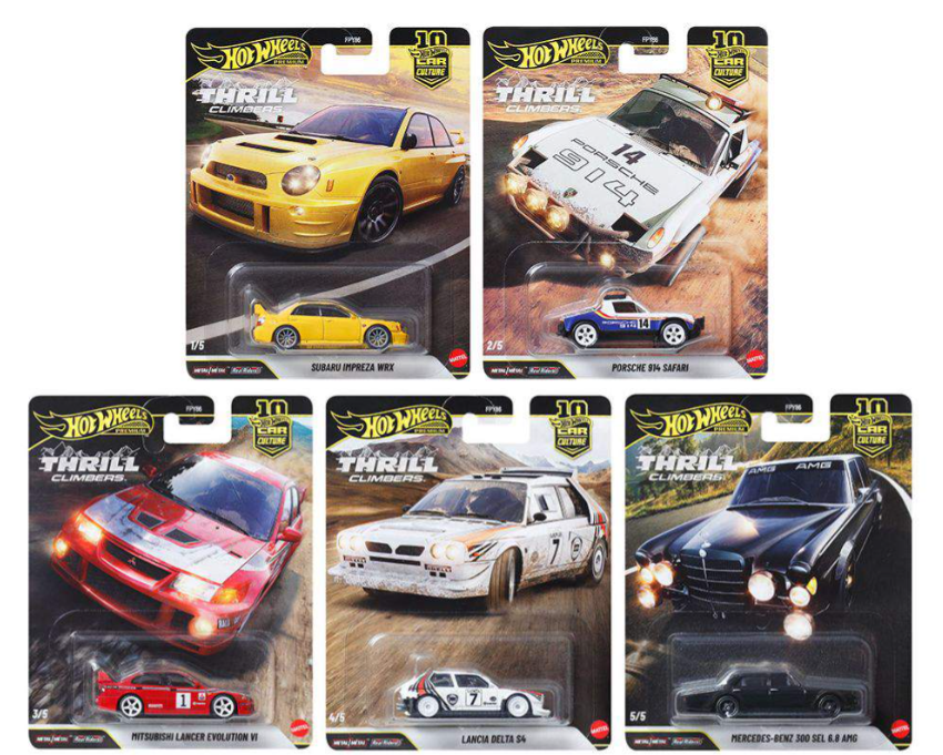 HOT WHEELS 2026 CAR CULTURE THRILL CLIMBERS