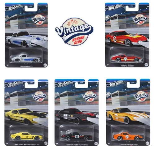 HOT WHEELS VINTAGE RACING CLUB