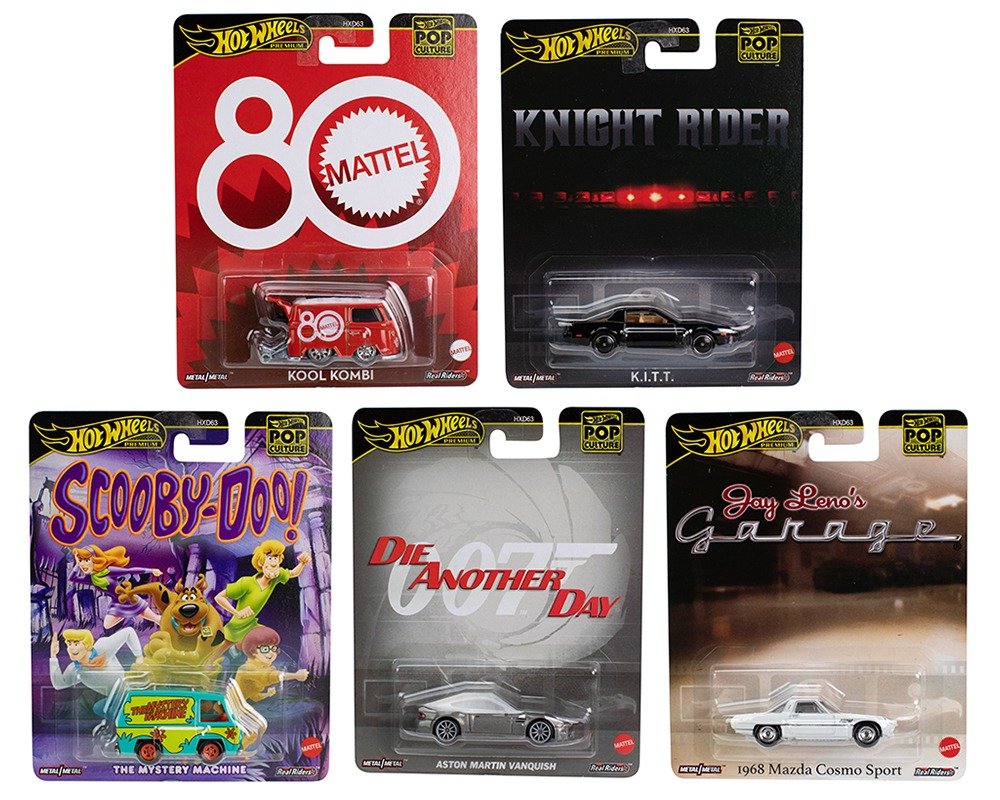 HOT WHEELS POP CULTURE CASE G 2025