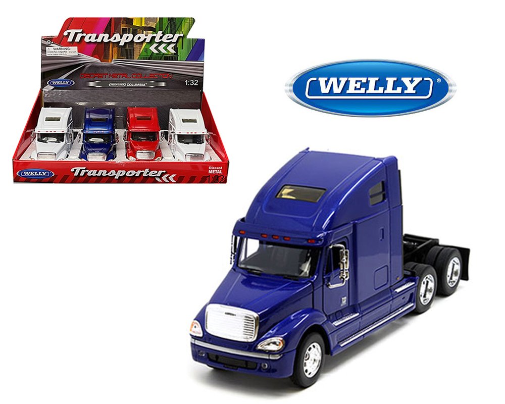 WE CAB 1:32 D/T FREIGHTLINER COLUMBIA ASSORTMENT