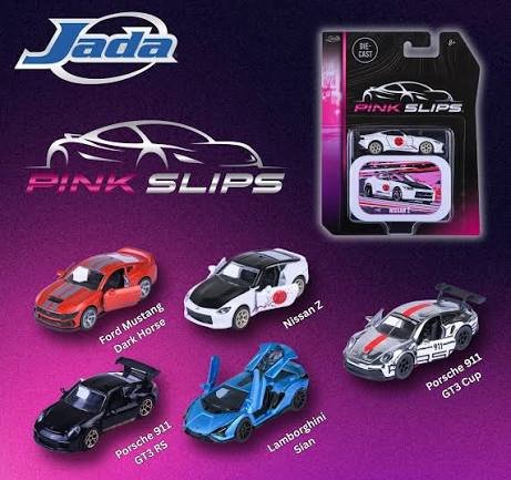 JADA PINK SLIPS 1:64 DIECAST CARS