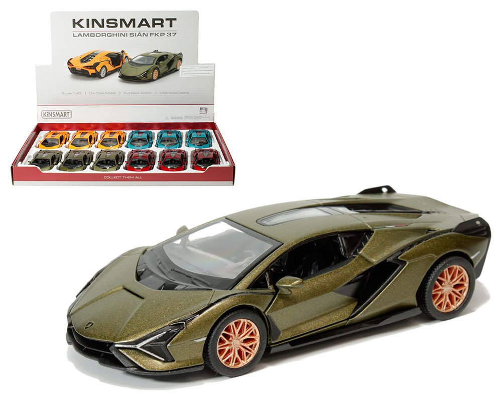 KINSMART 1:36 LAMBORGHINI SIAN FKP 37 5″