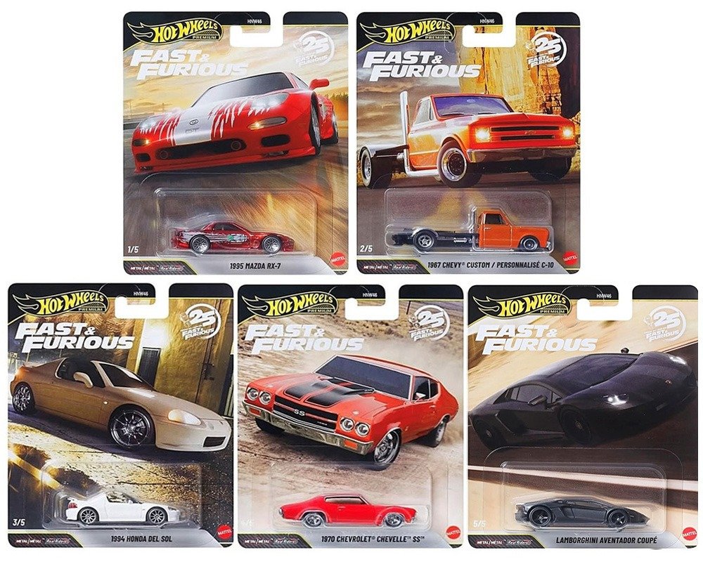 HOT WHEELS 2026 FAST & FURIOUS 25TH ANNIVERSARY CASE P
