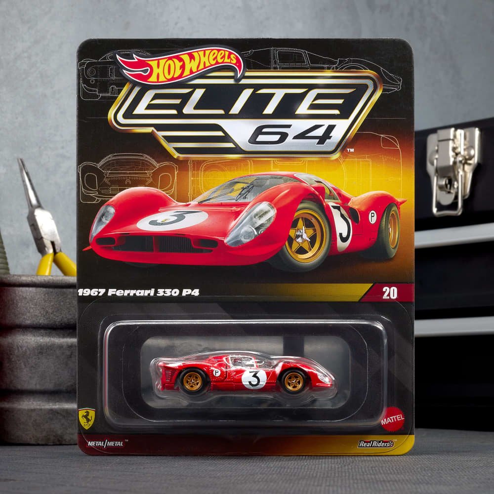 HOT WHEELS ELITE 64 1967 FERRARI 330 P4
