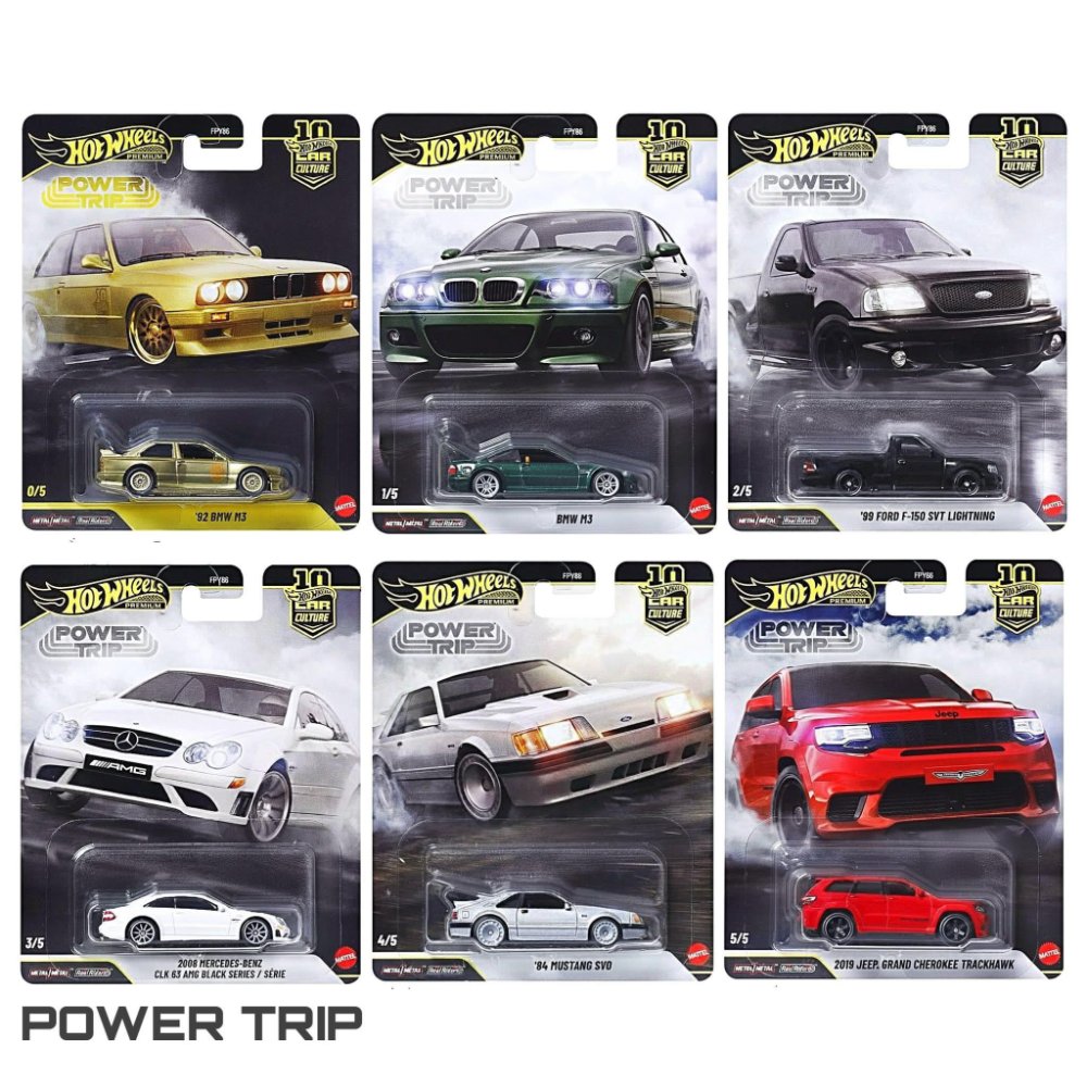 HOT WHEELS 2026 CAR CULTURE POWER TRIP FACTORY SEALED CASE R