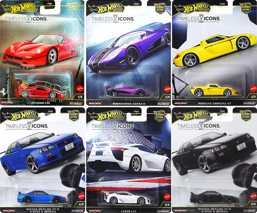 HOT WHEELS 2025 CAR CULTURE TIMELESS ICONS