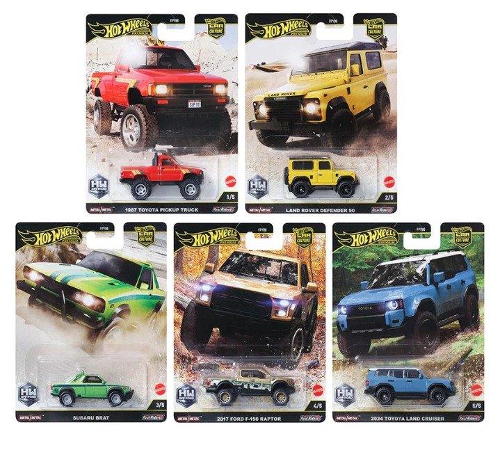 HOT WHEELS CAR CULTURE OFF ROAD FACTORY