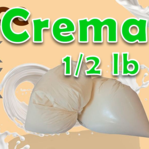 Crema Pch -Und. 1/2 lb