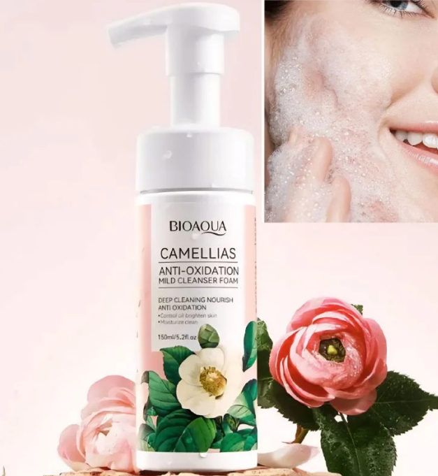 ESPUMA LIMPIADORA SUAVE ANTIOXIDANTE CAMELLIA