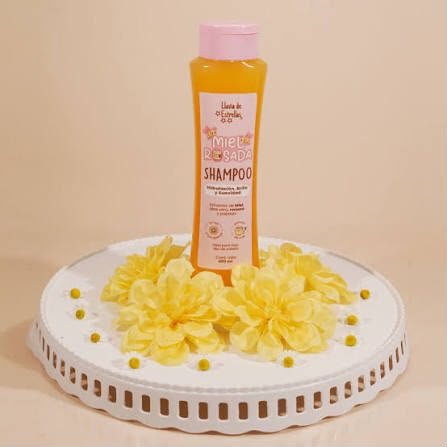 LLUVIA DE ESTRELLAS SHAMPOO MIEL ROSADA  400 ML