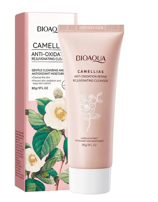 LIMPIADOR REVITALIZANTE ANTIOXIDANTE DE CAMELIA BIOAOUA 80 G