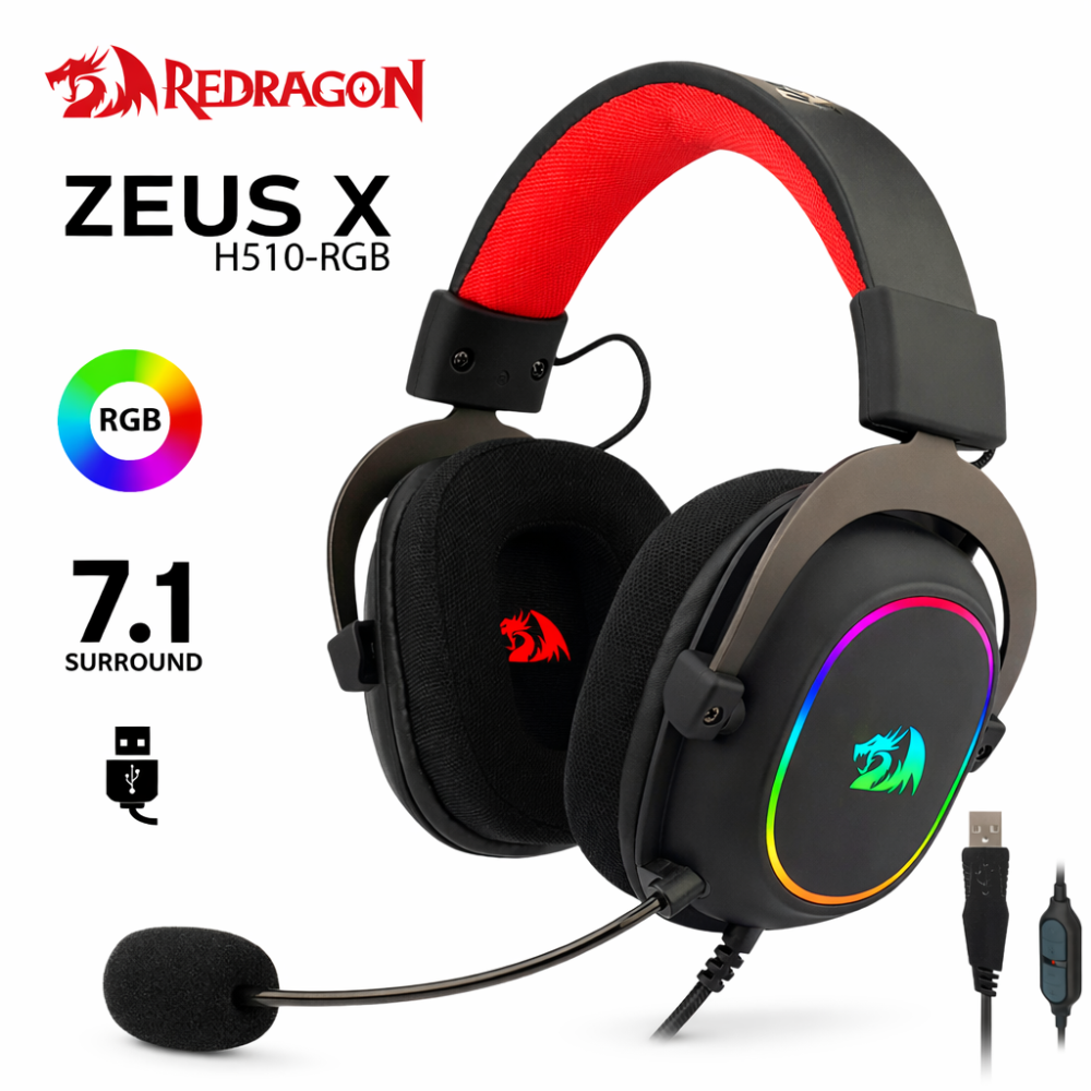 AUDIOFONO ZEUS X RGB H510 - RGB (BLACK)