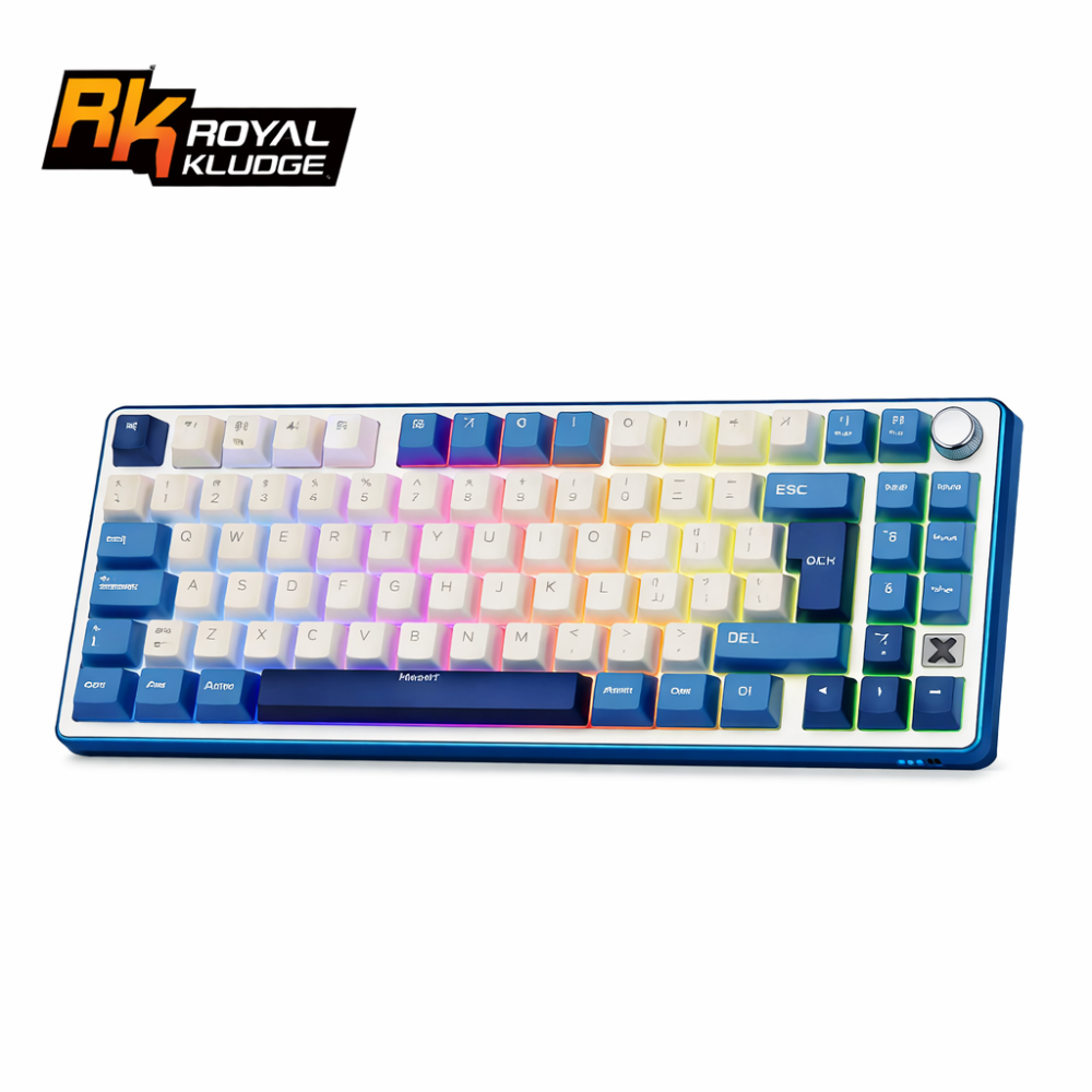 TECLADO RK X87 (BLUE)