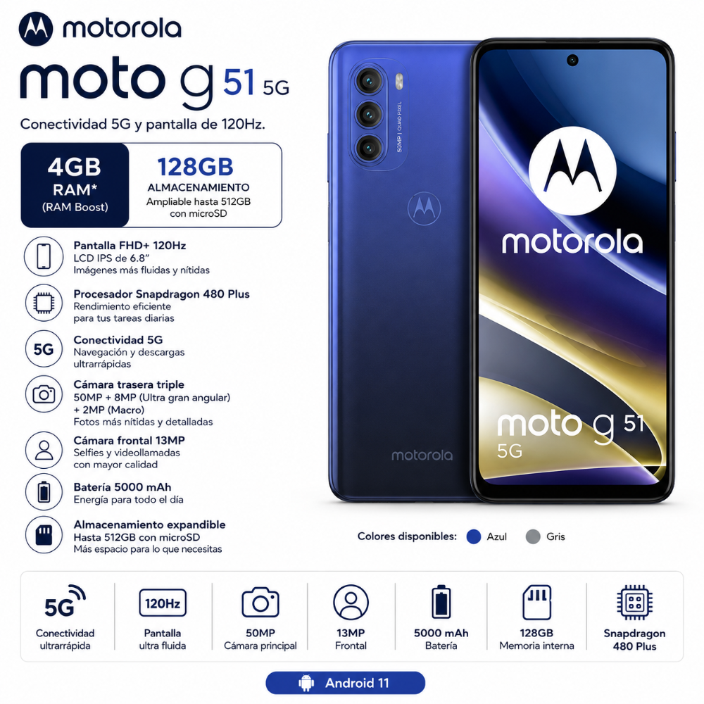 MOTO G51 (5G) / 4/128