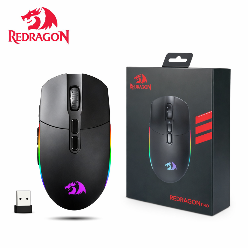 MOUSE INVADER PRO M7 19 RGB (BLACK)