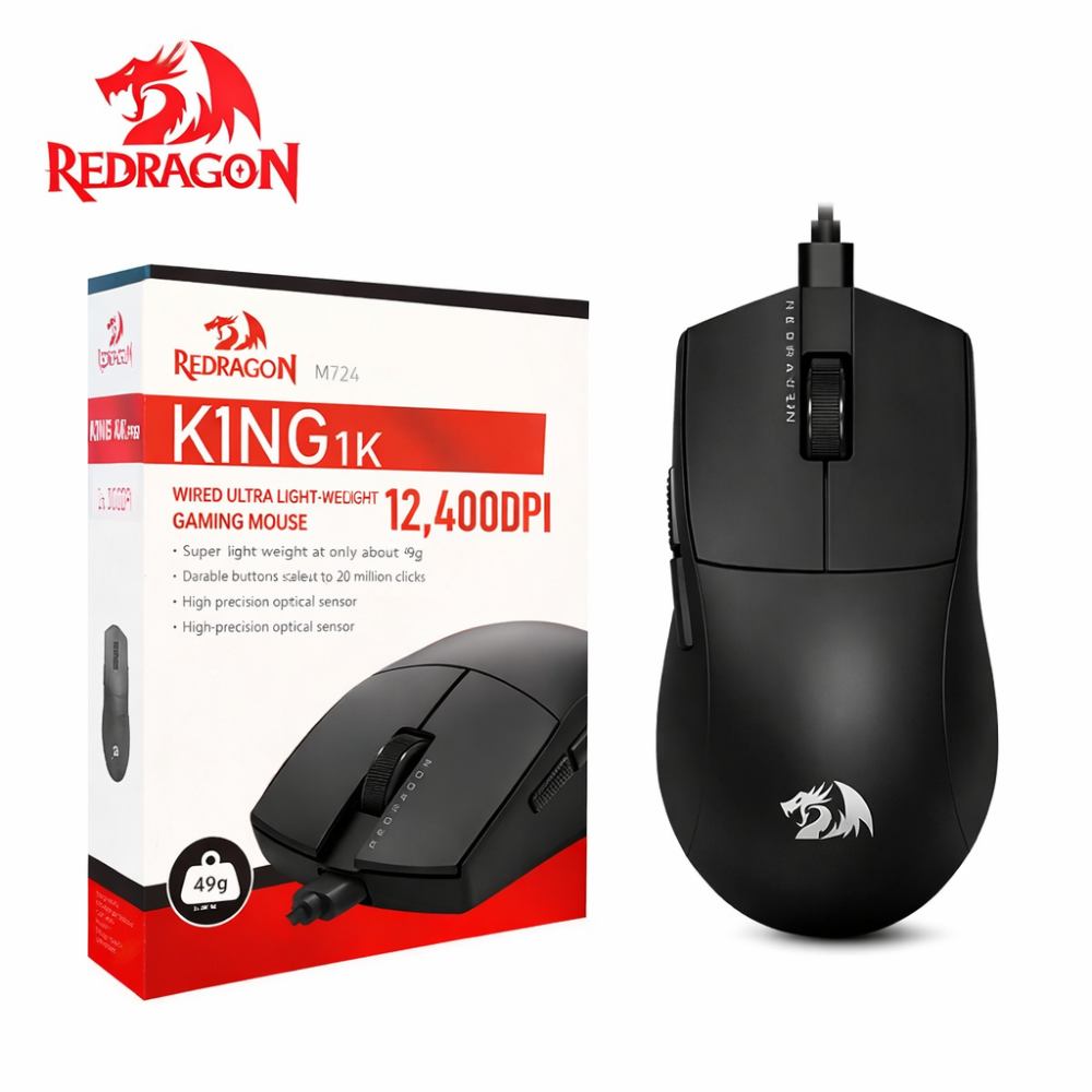 MOUSE K1NG M724 (BLACK)