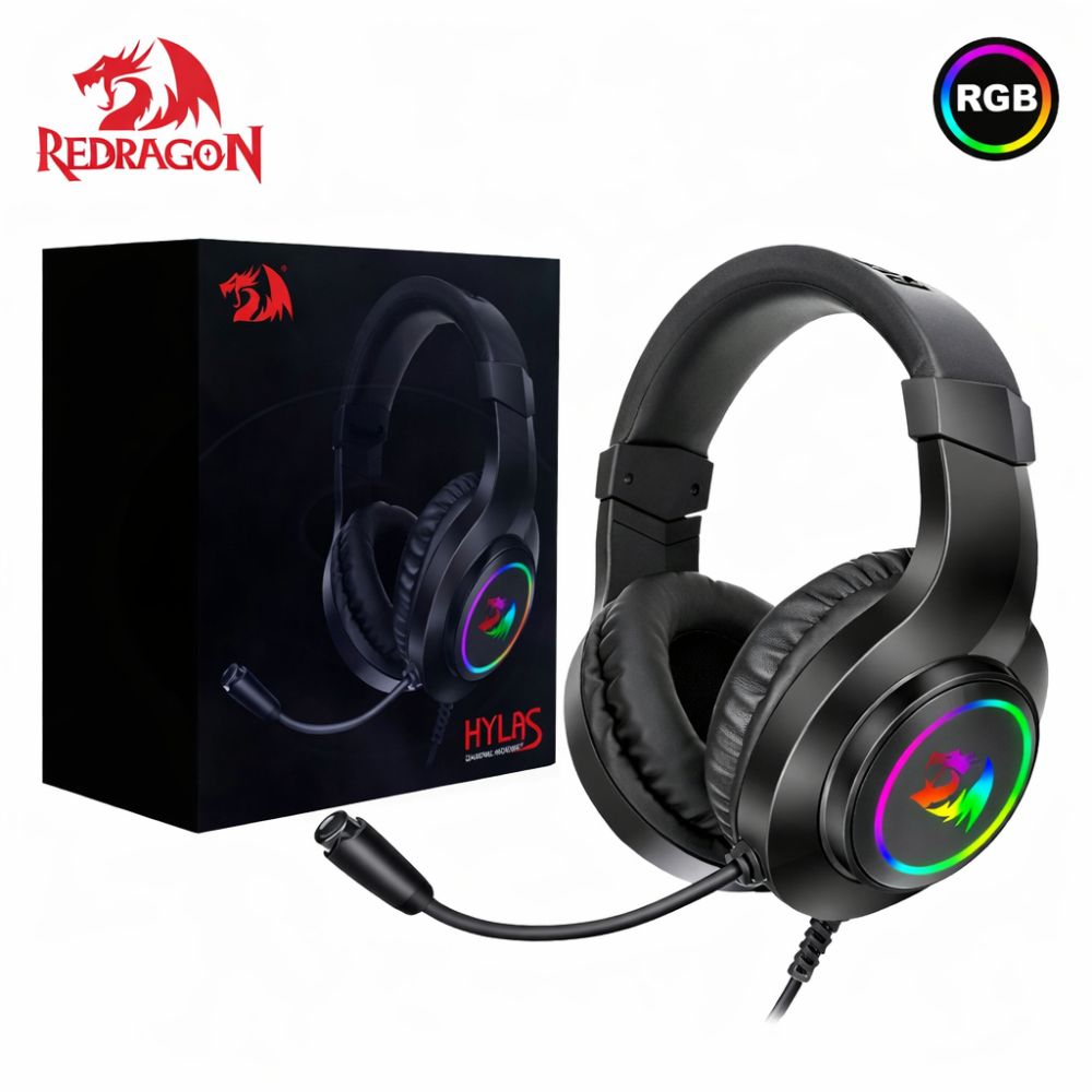 AUDIFONO HYLAS H260 - RGB (BLACK)