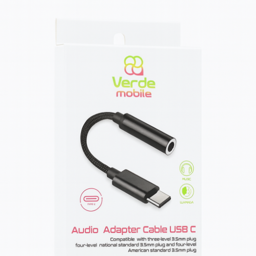 Adaptador de Audio Tipo C (VM) - Accsorio