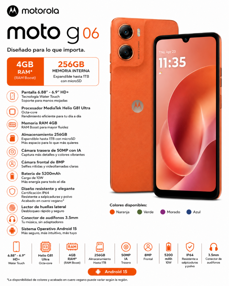 MOTO G06