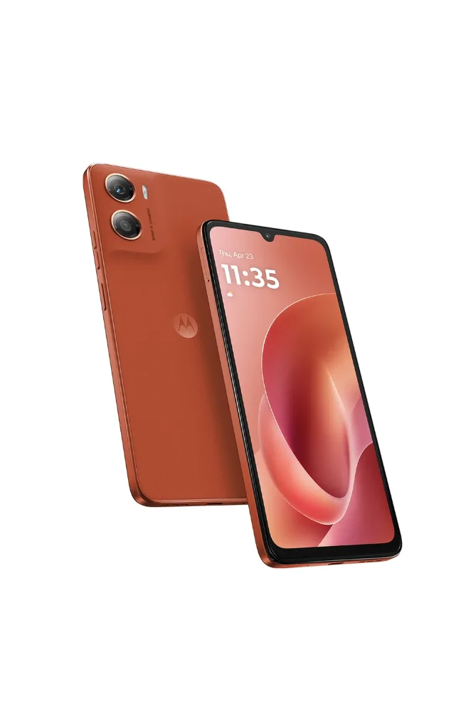 Motorola G06 128gb disponible en verde y naranja