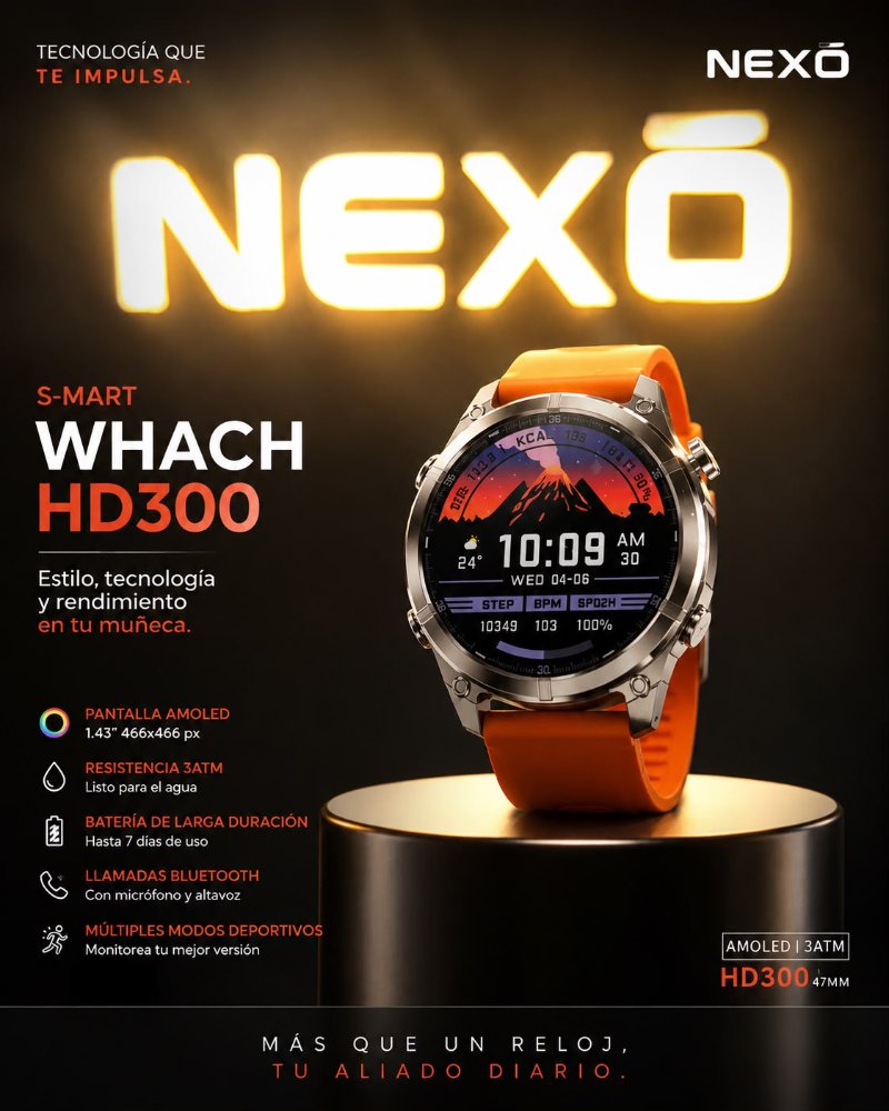 Reloj Watch HD300