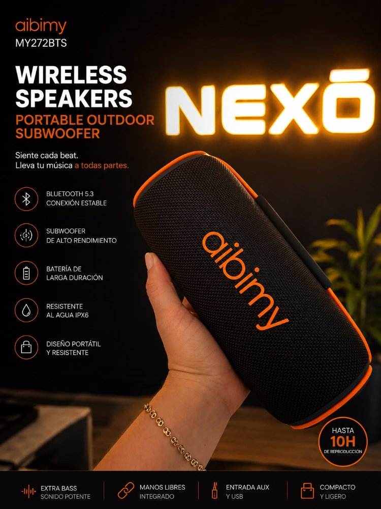 Parlante Aibimy Wireless speaker