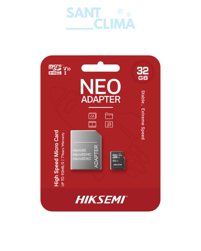 MICRO SD---32G-- HIKSEMI--- Clase10---