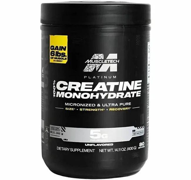 CREATINE MONOHYDRTAE SIN SABOR- PLATIUM