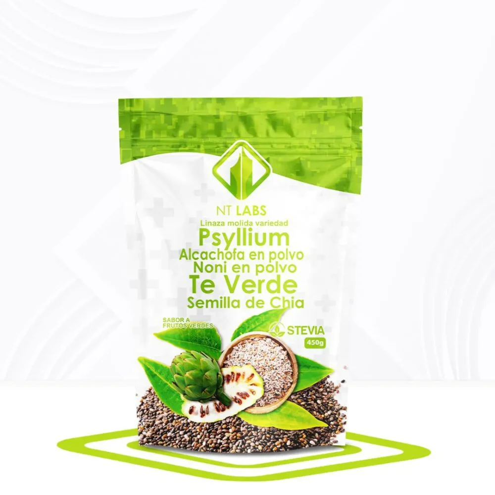PSYLLIUM TE VERDE- ALCACHOFA EN POLVO