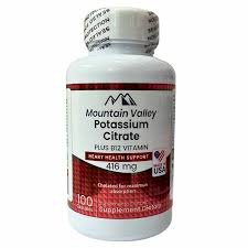 CITRATO DE POTASIO CON VITAMINA B12-MOUNTAIN VALLEY