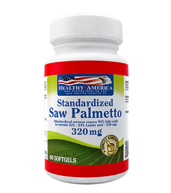 SAW PALMETO 320MG-HEALTHY AMERICA