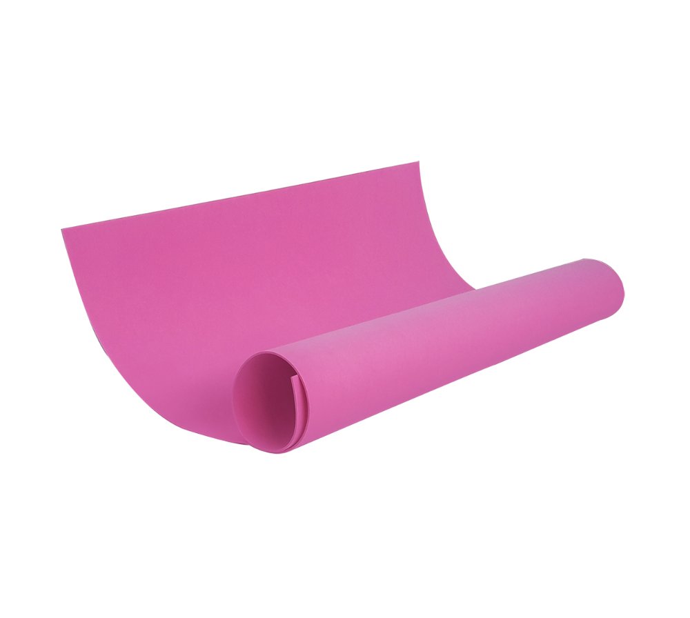 FOAMI ESCARCHADO 4 CARTAS FUCSIA