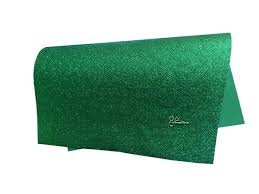 FOAMI ESCARCHADO 4 CARTAS VERDE OSCURO