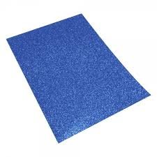 1/8 FOAMI ESCARCHADO AZUL OSCURO