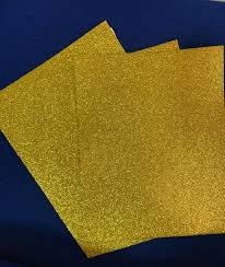 1/8 FOAMI ESCARCHADO AMARILLO