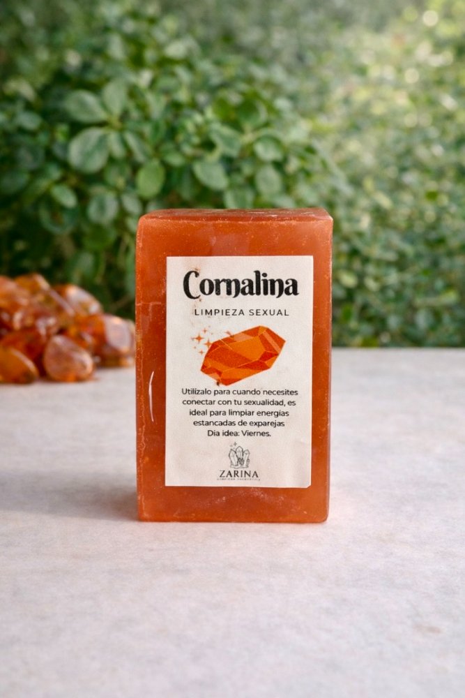 JABON CORNALINA RECTANGULAR
